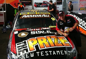 Andrew "Fishtail" Fisher see here promoting a special edition NT needs a sponsor for the Alpha promotion