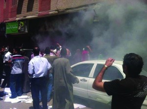 Bible Society Bookstores in Assiut and Minia, Egypt were destroyed by local Muslim fundamentalists on August 14th, 2013 - a first in the Bible Society of Egypt’s 129 year history.
