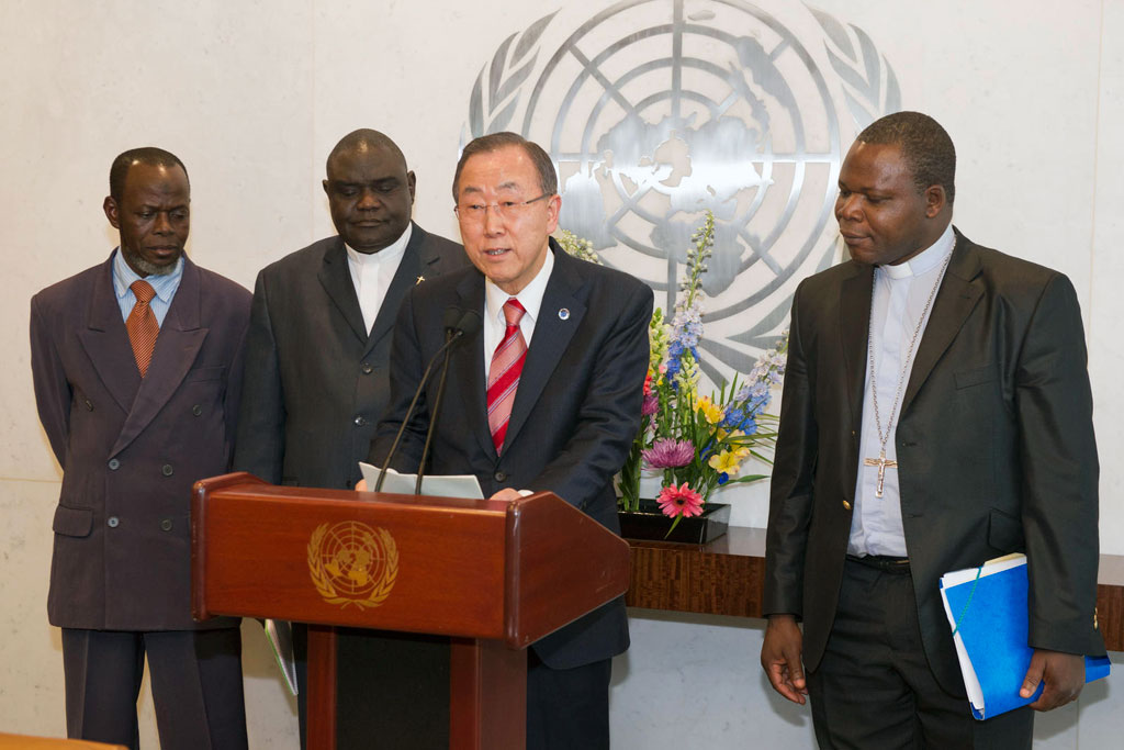 Religious leaders from Central African Republic met with the UN Secretary General this month to plead for more assistance.