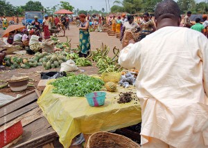 A market in Nigeria
