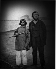 David Unaipon & the Reverend George Taplin, c 1879. Photographer unknown. Reproduced in Australian Aborigines: AFA Annual Review, Aborigines’ Friends Association, 1935, p. 16