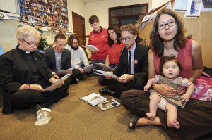 The #LoveMakesAWay protestors in Foreign Minister Julie Bishop's office in Perth were arrested for trespass and strip searched by WA police.