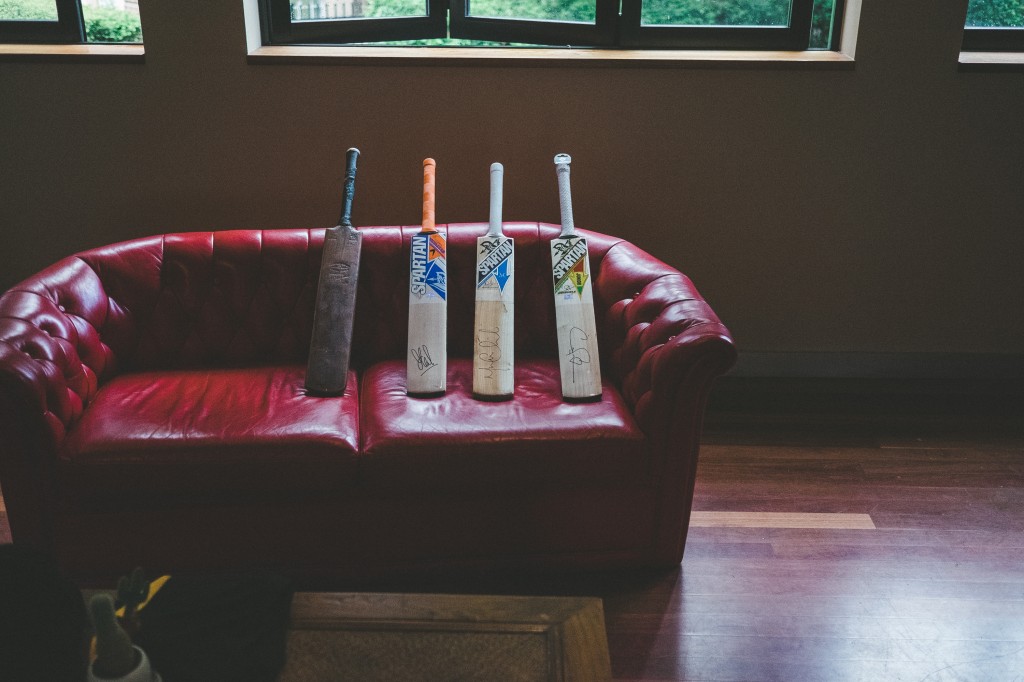 Check out the signed cricket bats up for grabs on our eBay auction!