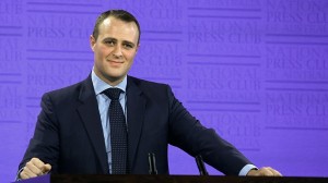 Tim Wilson at the National Press Club. Credit: Australian Human Rights Commission.