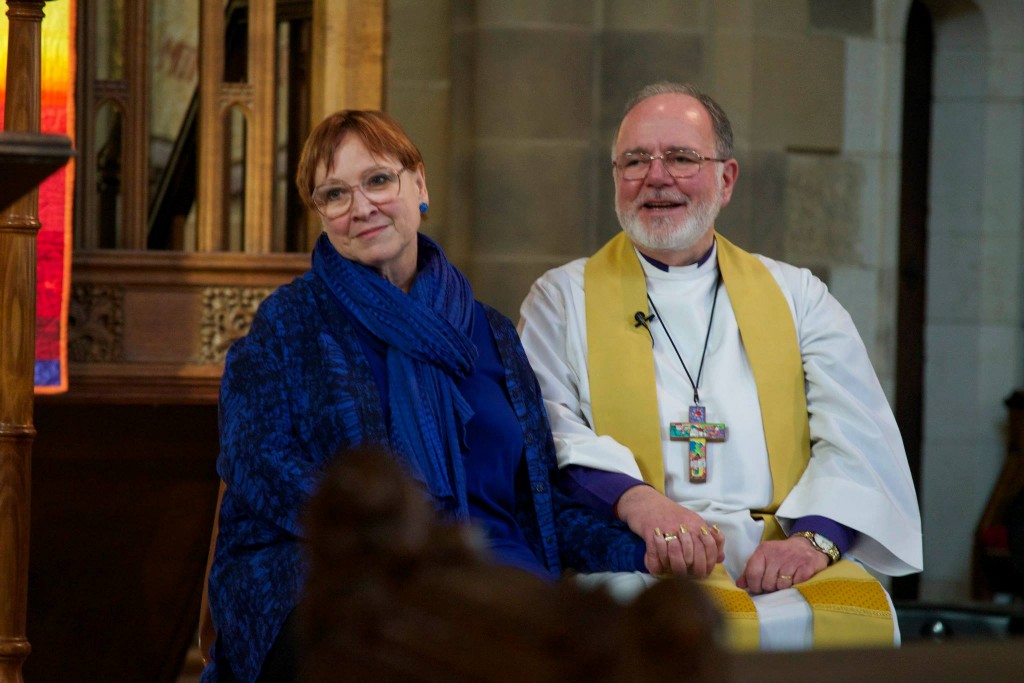 John Harrower, with wife Gayelene | Facebook