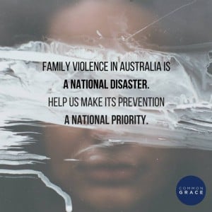 Common Grace released this image as the 227 recommendations of the Royal Commission were handed down. 