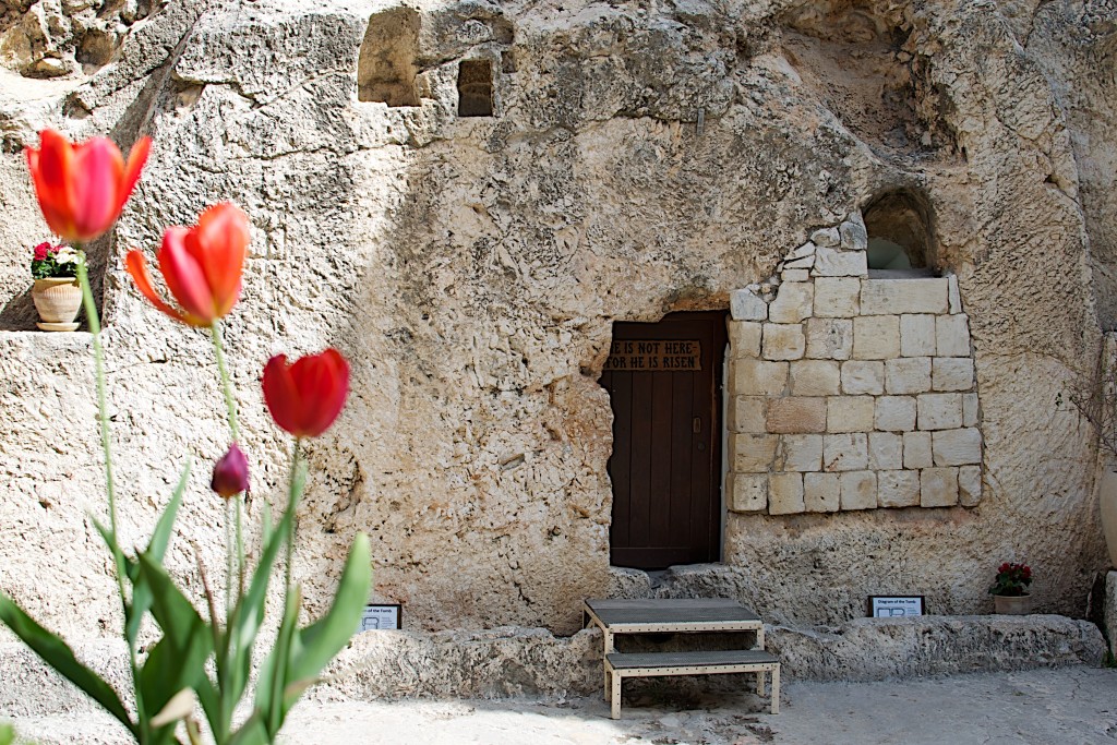 The Garden Tomb, considered by some to be the empty tomb of Jesus