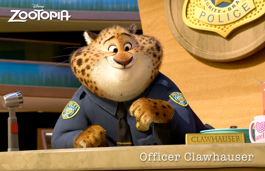 Officer Clawhauser. Credit: Disney