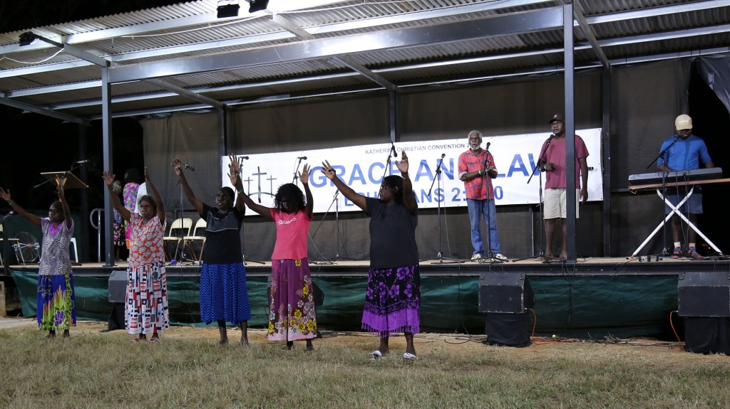  Women take the lead in worship at KCC.