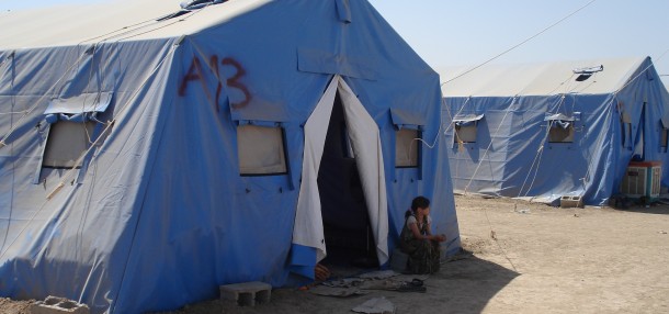 Refugee camp in Iraq