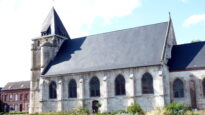 The church in Saint Etienne du Rouvray, France