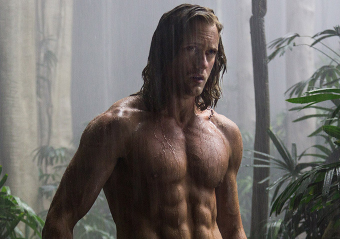 Alexander Skarsgård as Tarzan in the new 'The Legend of Tarzan'