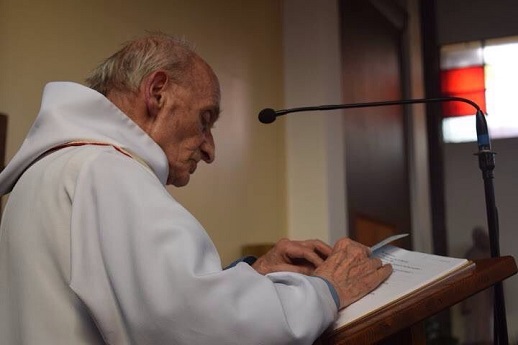 Rev. Jacques Hamel, murdered on July 26, 2016 in St. Etienne du Rouvray, France.