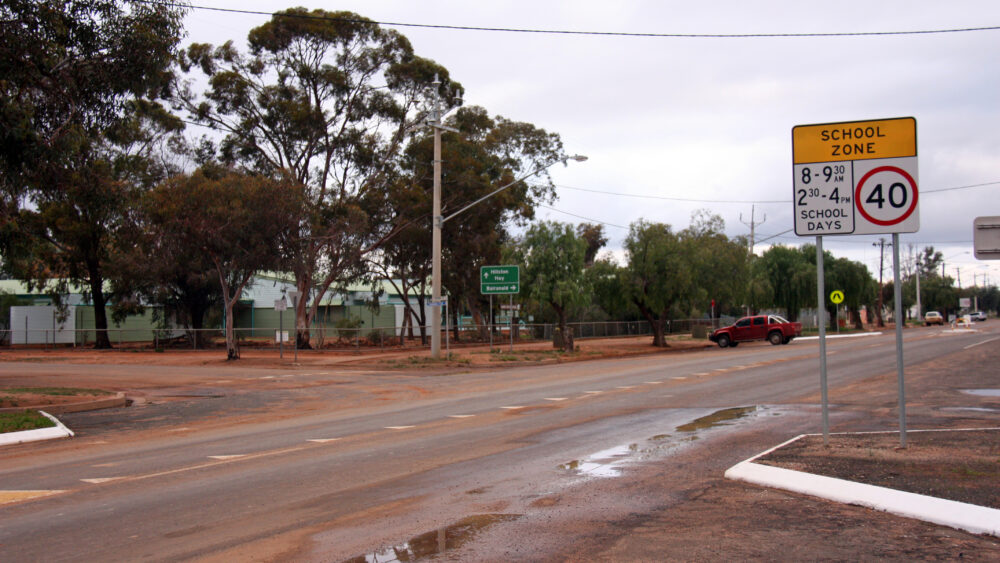 The local school in Ivanhoe, in central west NSW