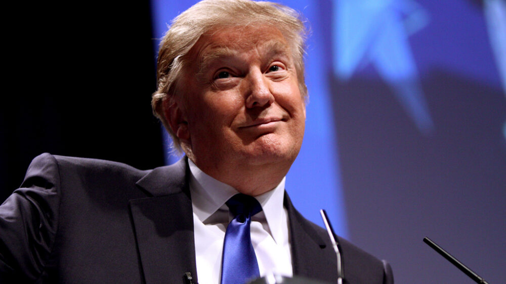 Donald Trump speaking at CPAC 2011 in Washington, D.C.