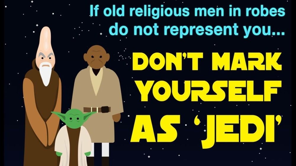 Atheist Foundation of Australia campaign against identifying as "Jedi" in this year's census.