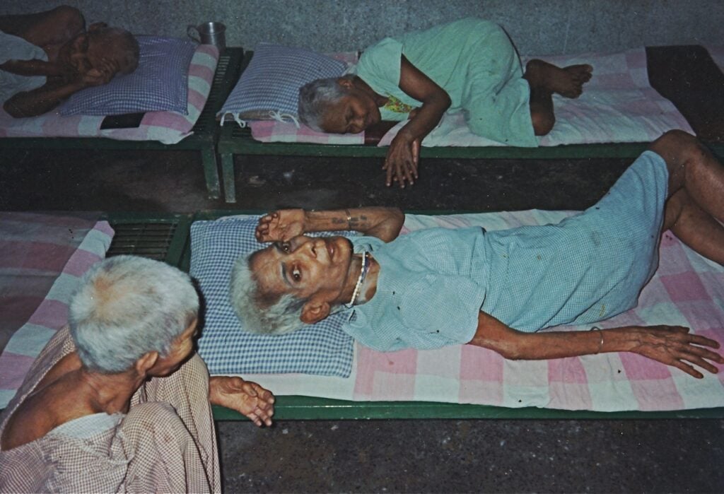 Mother Teresa's home for the dying in Calcutta, India