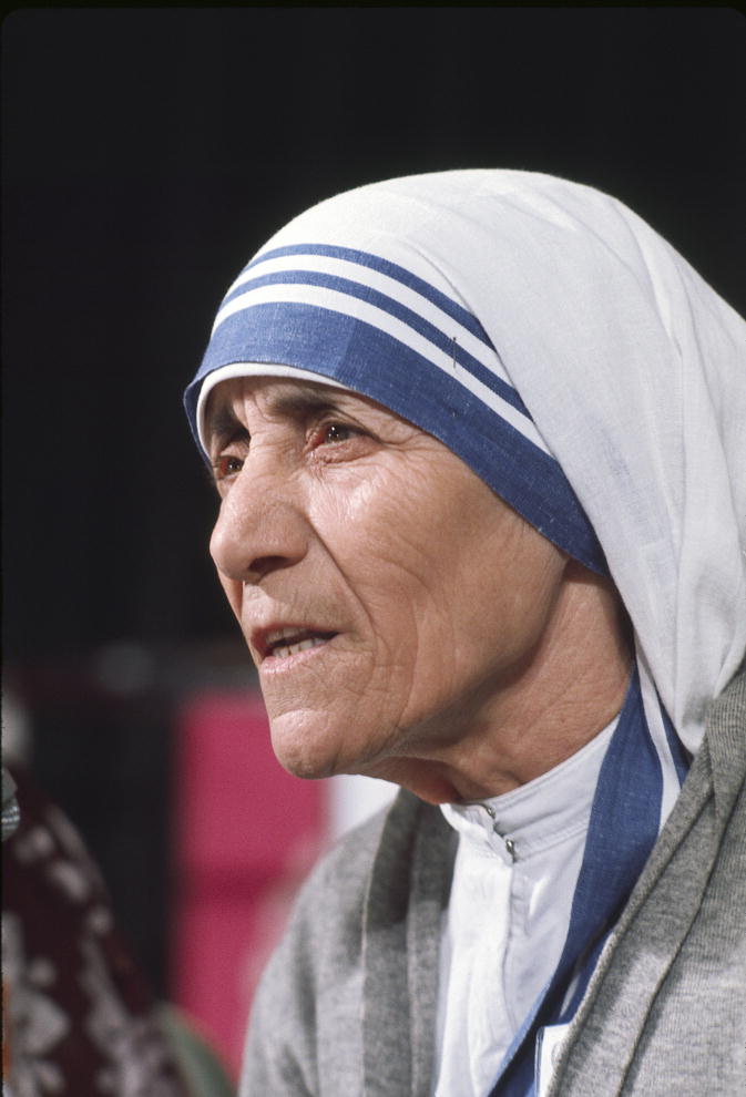 Mother Teresa, 1975.