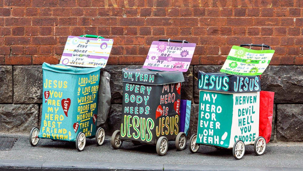 Jesus trolleys c. 2005–2010
