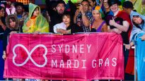 The Sydney gay and lesbian mardi gras