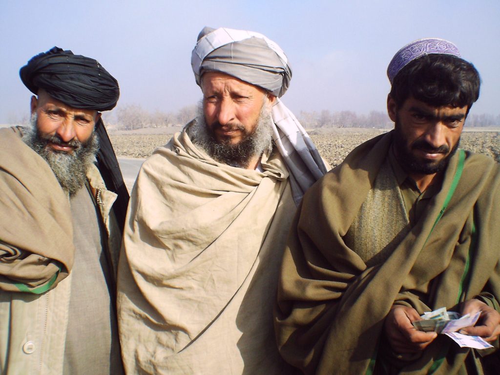 3 Afghan men