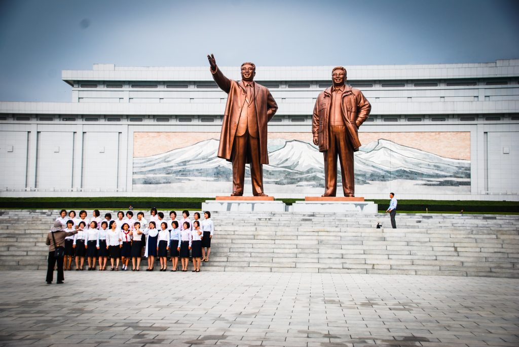 Statues of deceased leaders North Korea