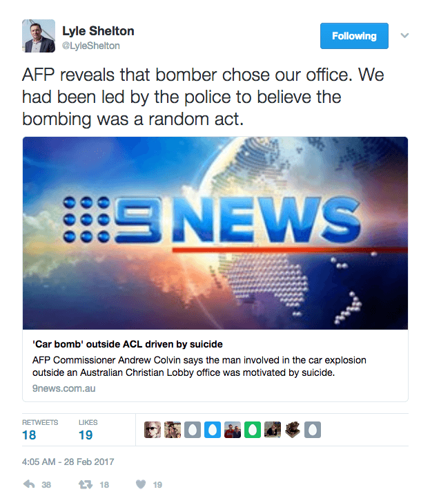 Lyle Shelton casts doubt on AFP annoucement