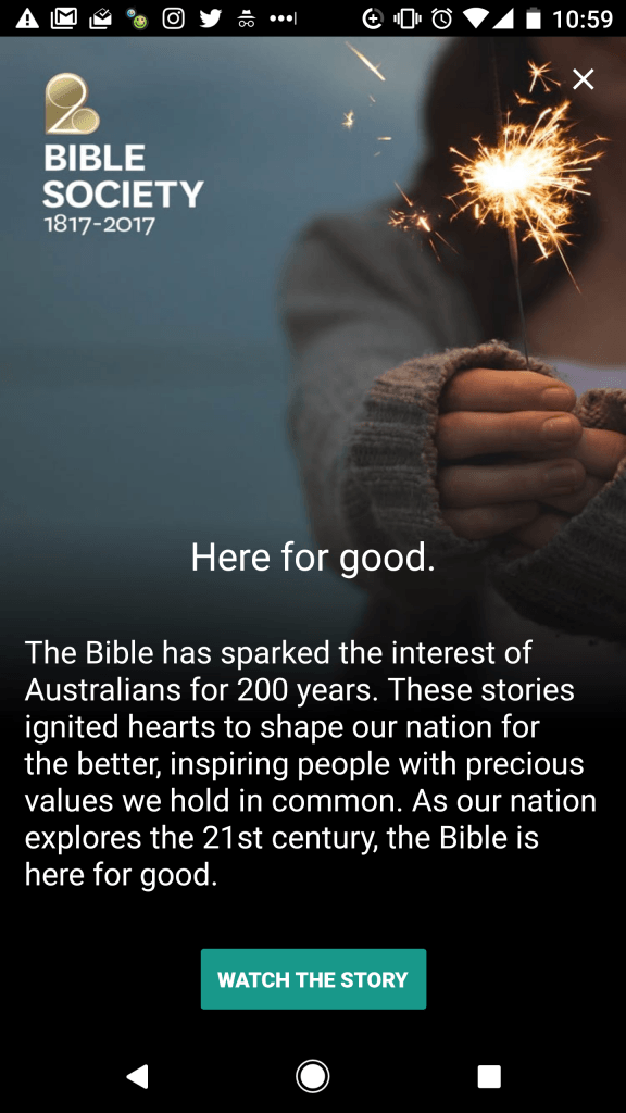 YouVersion will feature Bible Society's bicentenary