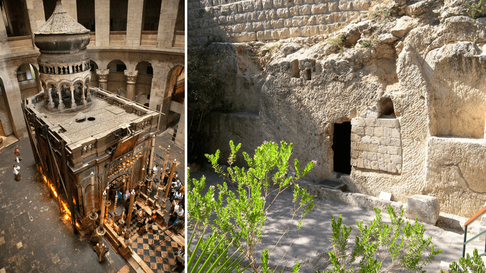 A restored edicule inside the Church of the Holy Sepulchre is reopened