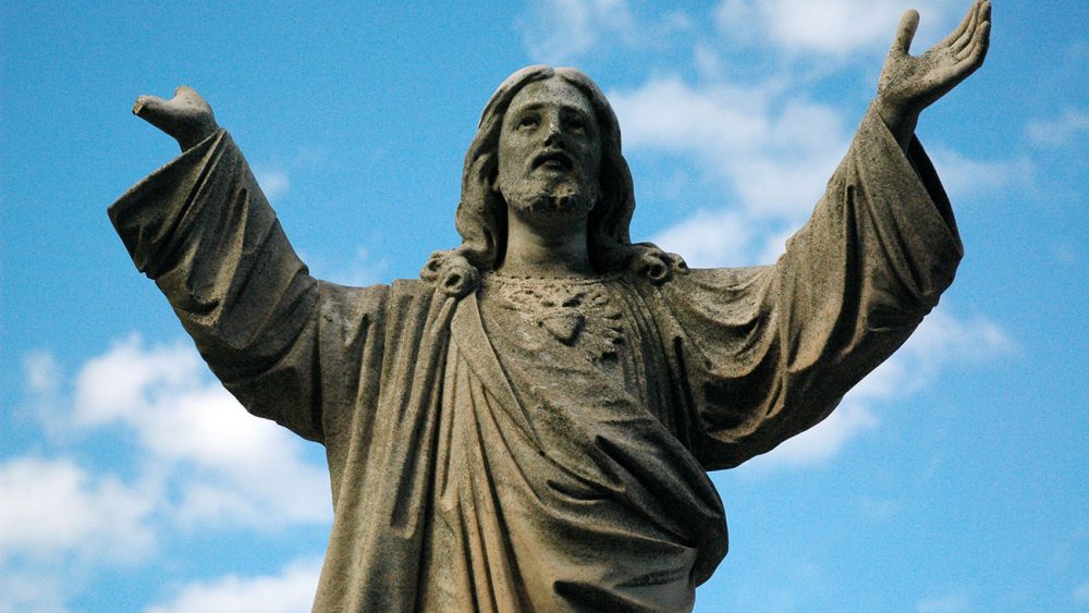 Jesus statue