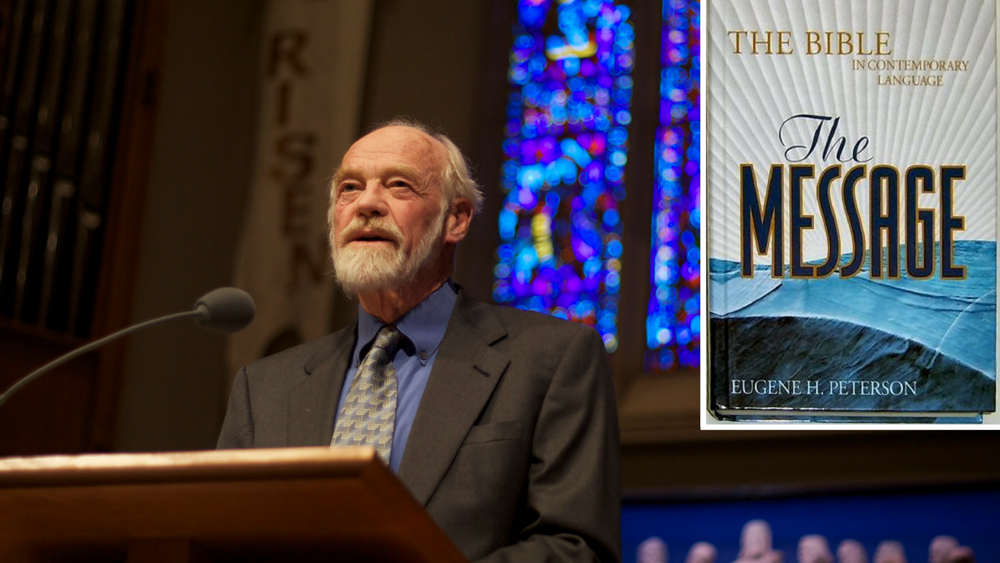 Eugene Peterson has clarified his views on marriage