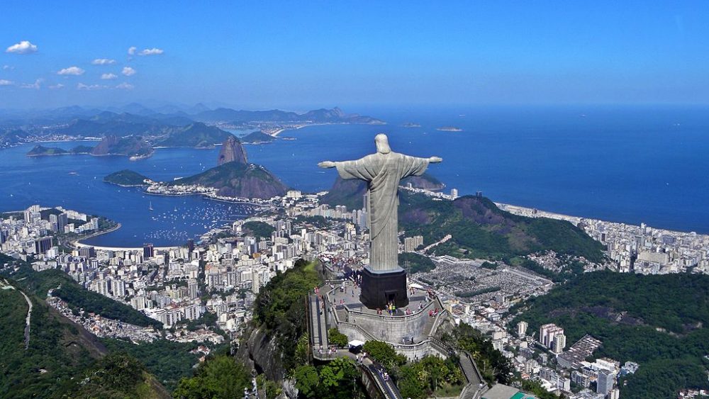 Christ the Redeemer overlooking Rio De Janeiro, Brazil