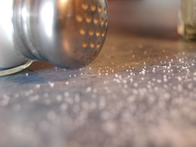 What is the origin of throwing salt over your shoulder?