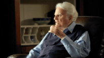 Billy Graham in 'The Cross' film, an Easter outreach for local churches
