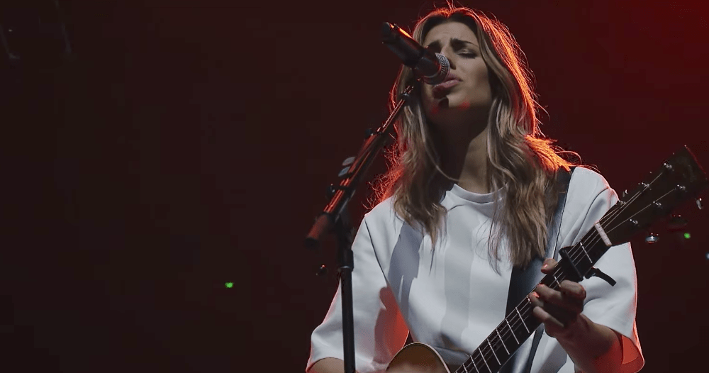 Hillsong Worship's Brooke Ligertwood singing 'What A Beautiful Name'