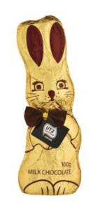 The Coles UTZ milk chocolate bunny