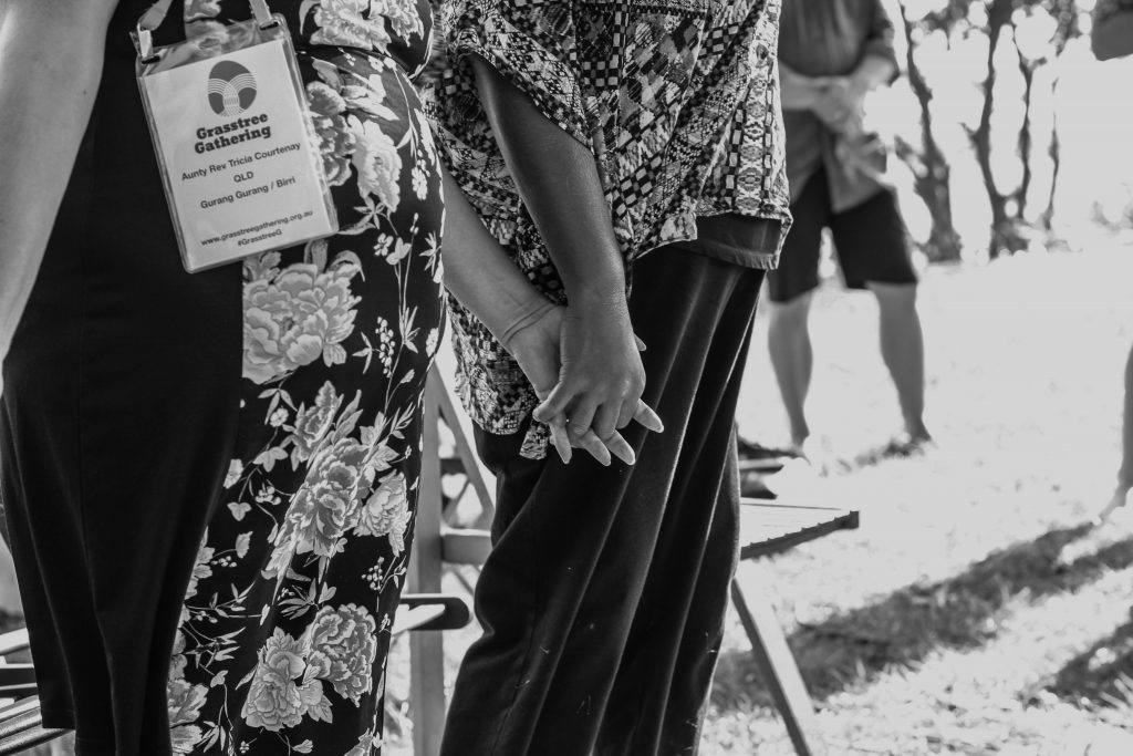 The Grasstree Gathering prayer vigil at Kurnell. 