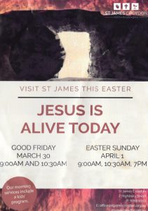 Church handout for Easter