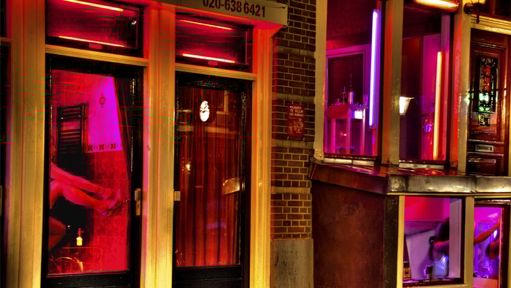 red light district