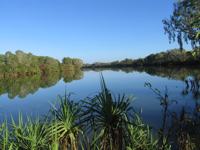 The mighty Roper River at Ngukurr