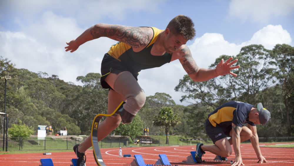 Invictus Games competitor