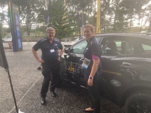 Sports Chaplaincy Australia chaplains, Colin Watts and Hannah Johnson