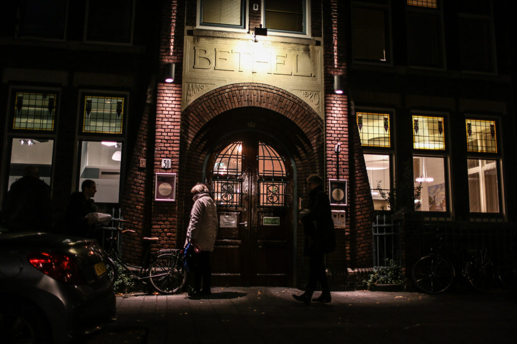 The continuous church service at Bethel Church in The Hague has attracted hundreds of volunteers to keep the service running all through the night.