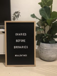 Galentines sign