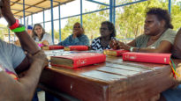 Kriol New Edition Bible being workshopped at Katherine Christian Convention