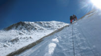 Climbers on Mount Everest