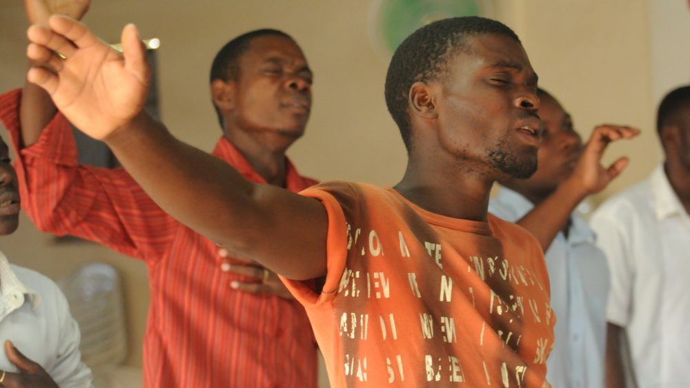 African worshippers