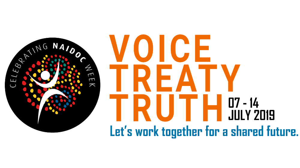 Official logo of NAIDOC Week 2019.