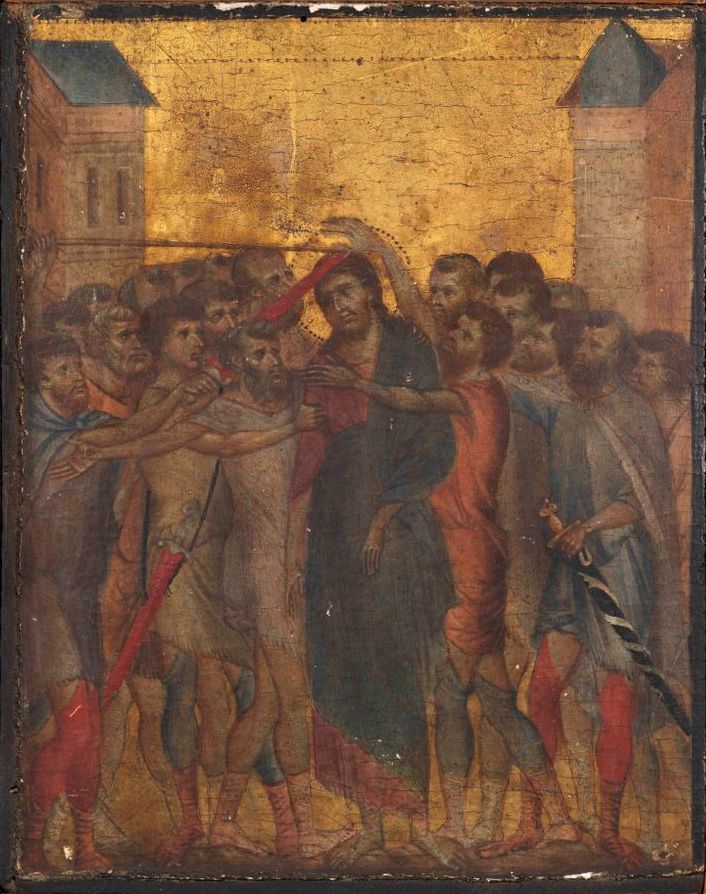 'Christ Mocked' by Cimabue