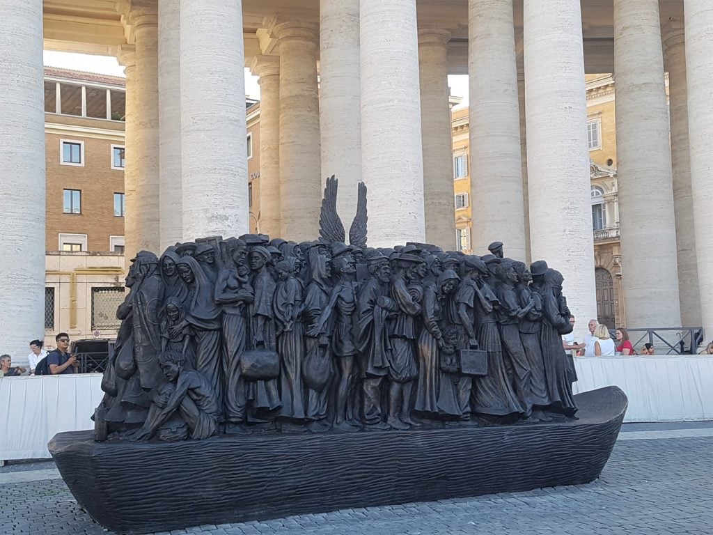 Angels Unawares - St Peter's Square, Vatican City.